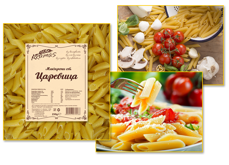 Corn macaroni